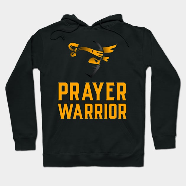 Prayer Warrior, Christian, Prayer Group, Prayer Line, Faith, Believer, Jesus Hoodie by ChristianLifeApparel